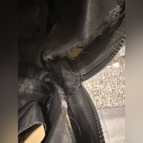 BURBERRY black leather LAPTOP BAG 11X14.5X2.5 in - Picture 14 of 14